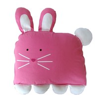 밀로앤개비 동물베개 로라 메쉬솜포함, 핑크 외