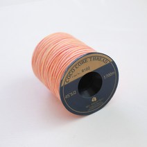 코튼빌 코아사 레인보우 미싱 재봉실 45수 2합 1700m, R102, 1개