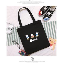 라이브잇 가볍고 귀여운 캔버스백