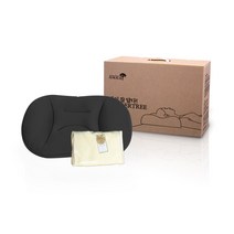라버트리 라텍스 쫀득 베개 + 오가닉 커버, 차콜(베개) + 오가닉크림(커버)