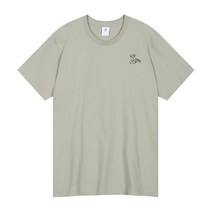 언탭트 남성용 슈나우저 16수 반팔 티셔츠