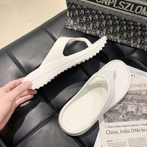 엘쏘 여성용 통굽 쪼리 슬리퍼