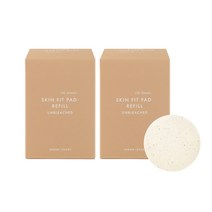 어반리브즈 무표백타입 스킨 핏 패드 리필형 120p, 120개, 2개