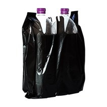 쓰리포 손잡이 마트 비닐봉투 검정, 8L, 5개