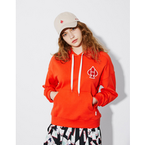 헤지스 여성용 ALICE 자수장식 면 긴팔티셔츠 HSTS1D710IV