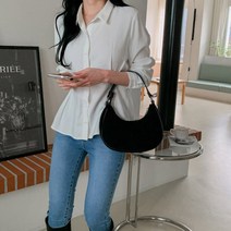 시크블랙 어드보 핀턱 라인 남방 NB1859K21