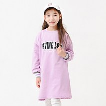 키즈레시피 여아용 레이빙 포켓 원피스