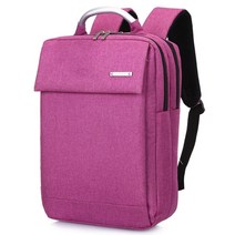 TCR 심플 노트북 백팩, 핑크