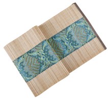 대나무 티 매트 테이블러너, 03 녹색, 30 x 150 cm