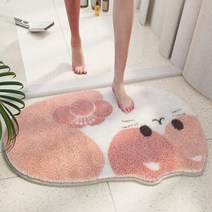 JCP 식빵 굽는 애니멀 도어매트, 꽃냥이