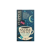 클리퍼 유기농 스노어 앤 피스 허브티, 1개, 30g