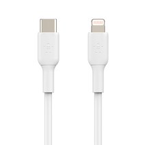 벨킨 부스트업 USB-C to 라이트닝 고속 충전 케이블 CAA003bt2M, 2m, 화이트, 1개