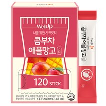 로엘 콤부차 애플망고맛 분말스틱 홍차, 5g, 120개