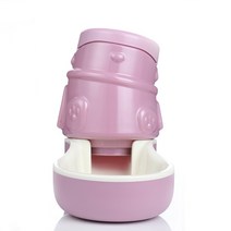세븐데이베스트 반려동물 대용량 자동식기 GH62_RD_91, 핑크, 0.6kg