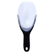 생활에편리함을더하다 플렉시블 마그넷 아이스 스쿱, 블랙 화이트, 1개