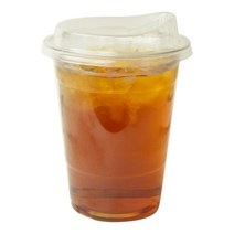 아이엔피 PET 아이스컵 98mm 480ml + 드링킹리드 뚜껑 세트, 100세트