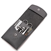 미카엘그라운드 손톱 깎이 7종 세트, 1세트, 그레이(케이스), 실버(도구)