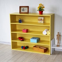 양지가구 교구 4단 1000 책장, 개나리