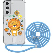 카카오프렌즈 리틀프렌즈 프루티 투명방탄 카드 목걸이 휴대폰 케이스