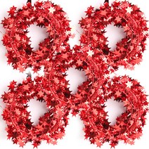 파티해 와이어 별가랜드 7m 5p, 레드