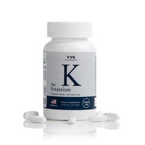 비타민마을 VVG 미국직수입 더 케이 칼륨 포타슘 162g, 120정, 1개