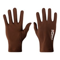 팅올 다용도 등산 라이딩 낚시 장갑 양손 착용, 브라운