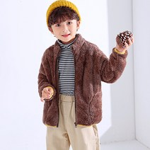 스타빈 아동용 뽀글 집업 털자켓