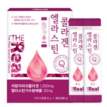 더리얼 엘라스틴 콜라겐 30p, 1개, 60g