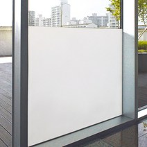 시트나라 무점착 창문 유리창 시트지, 화이트