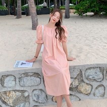 패션풀 라라 비즈 롱 원피스 26638