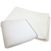 화모베이비 소프트 3중직 거즈 커버분리형 사계절 아기 매쉬 매트, 베이지