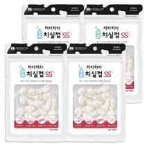 굿데이 치카치카 우유 강아지 치실껌 SS 48g, 4개