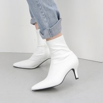 잠비 여성용 스텔레토 앵클부츠 7cm