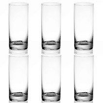 클라로 크리스탈 하이볼 글라스 380ml C507, 6개