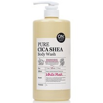 온더바디 퓨어 시카 쉐어 바디워시 화이트머스크향, 1000ml, 1개