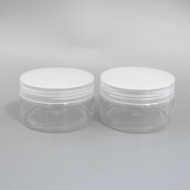 투명 PET 심플 크림용기 100g, 6개