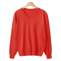 레몬소울 여성용 로피니 데일리 브이넥 니트티