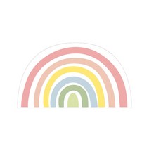 딩동펫 반려동물 방수 플레이스 식기매트 65 x 37 cm, 무지개, 1개