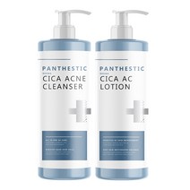 판테스틱 시카 더마 아크네 클렌저 500ml + AC 로션 500ml 세트, 1세트