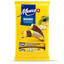 스위스메스트라니 문츠 리얼 바나나 초콜릿 7p, 133g, 1개