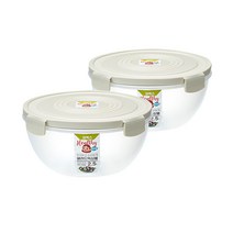 코멕스 아삭하고 신선하게 샐러드 믹싱볼 2.5L 2p, 혼합색상