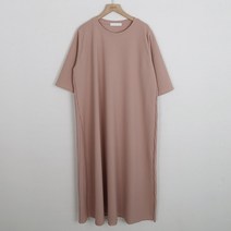 마이시즌 여성용 샤이닝 뒷 플리츠 원피스