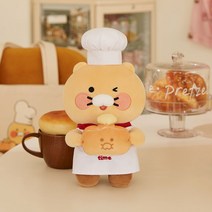 베이킹타임 춘식이 인형쿠션, 26cm, 혼합색상