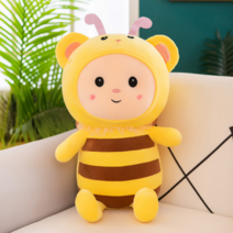 [꿀벌캐릭터] GDG5169 몰랑 라잉 인형(중형)-꿀벌 봉제인형/몰랑이/인형선물/캐릭터인형