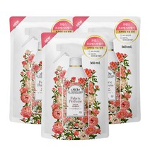 르샤트라1802 섬유탈취제 피오니부케향 리필, 360ml, 3개