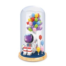 WISEHAWK 아토나노 풍선우주인 나노블럭 2703wh, 혼합색상