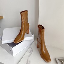 몬드스팟 여성용 안델 에나멜 부츠 7.5cm YT_RB785_MA
