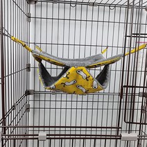 더플로우컴퍼니 편하게 쉬기 좋은 하늘다람쥐 해먹 M, 2층 옐로우덕, 1개