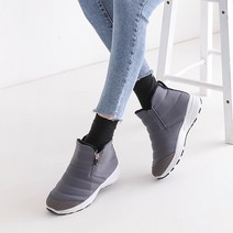 멜팅나인 여성용 보아털 방한 패딩부츠 KY472