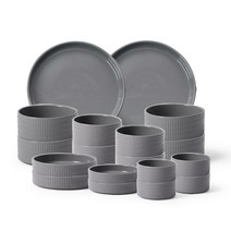 프렐류드 마틴 4인 홈세트 18p, 다크그레이, 6종